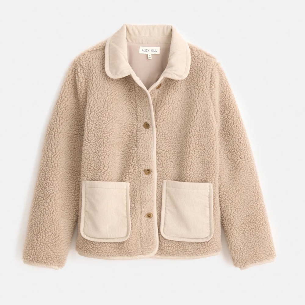 Alex Mill Marley Jacket in Sherpa